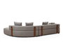 Atelier Del Sofa Gondol-1 (L3-CHL) Gris
